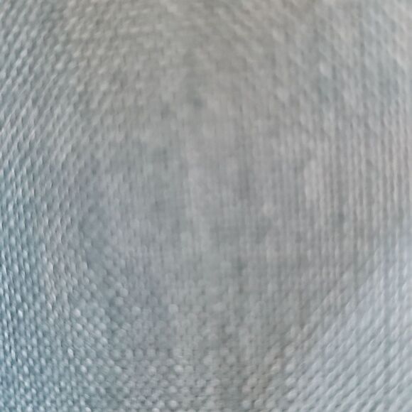 Additions by Chico's-Linen turq. colored collared long sleeved jkt. Size 2=Large - Picture 9 of 11